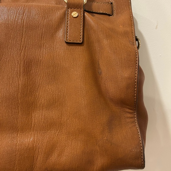 Michael Kors Brown Leather Tote Bag - Picture 6 of 7